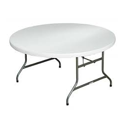 60 in Round Table - Plastic