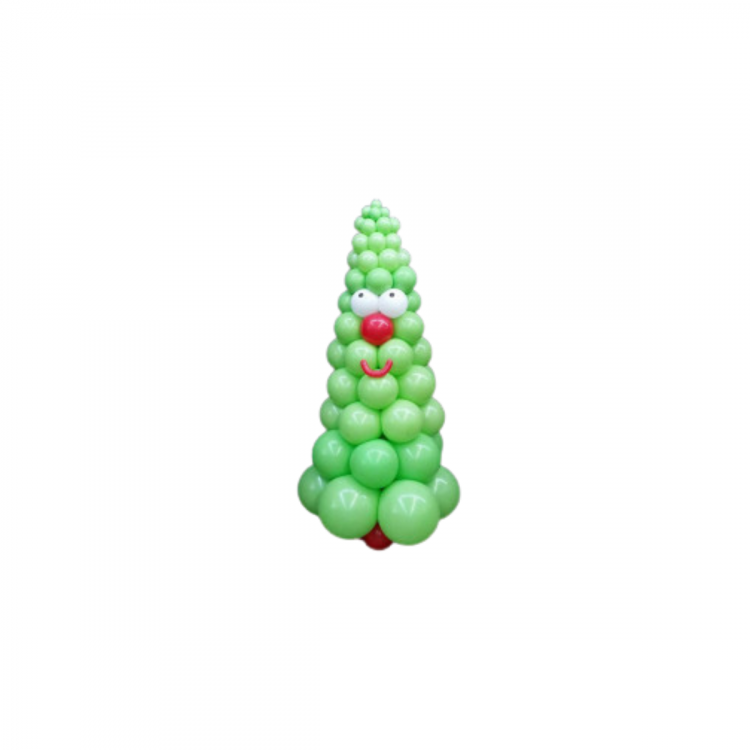 Funny Christmas Tree Balloon Sculpture