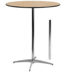 30 Round 42 Tall  - Hi top/ Cocktail Table