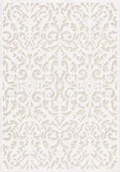 Latticework White Carpet