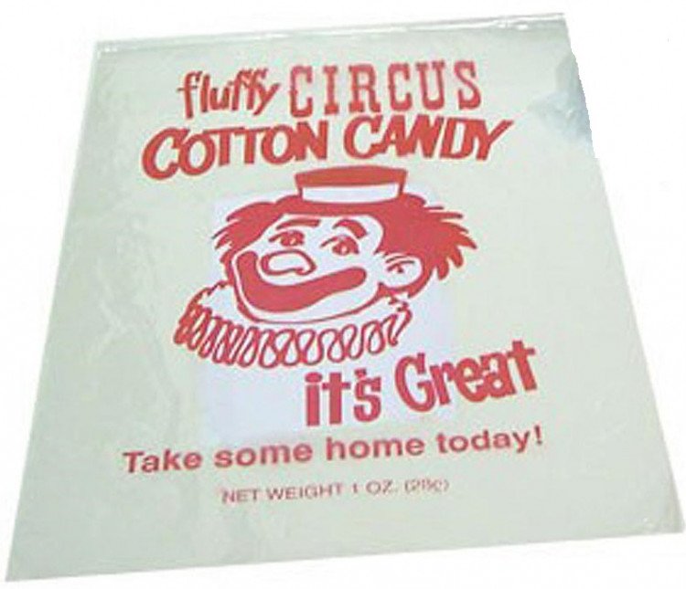 Cotton Candy Bags 100