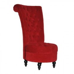 Red Hi Back Chair