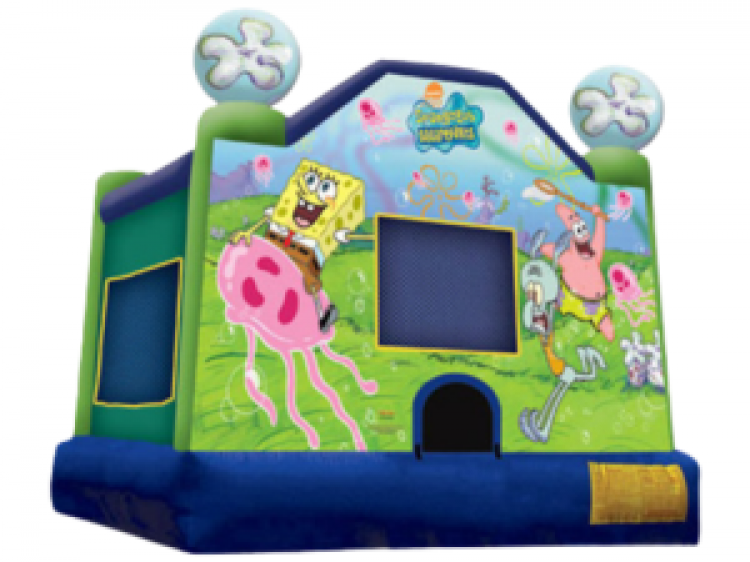 Spongebob Deluxe Bounce House