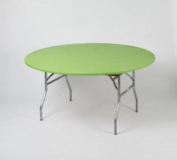 Lime Green 60 Round Table Kwik Cover