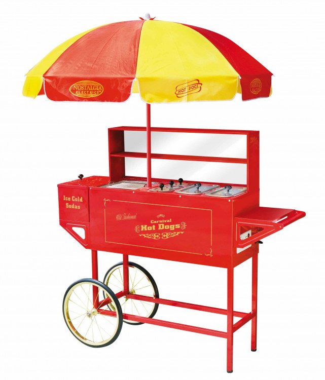 Hot Dog Full Cart Large