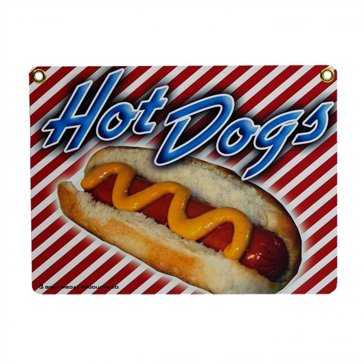 Hot Dog Sign