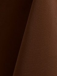 Brown 108x156 Skirtless Banquet Polyester Linen
