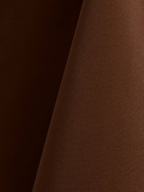 Brown 90 Square Polyester Linen