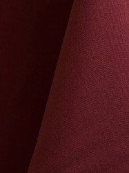 Burgundy 108x156 Skirtless Banquet Polyester Linen