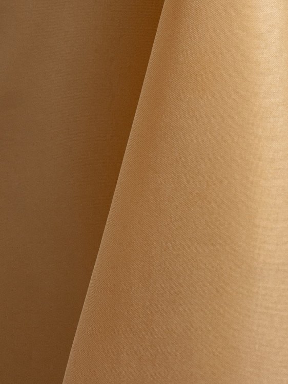 Camel 108x156 Skirtless Banquet Polyester Linen