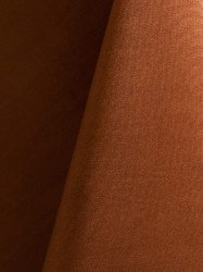 Copper 90 Round Polyester Linen