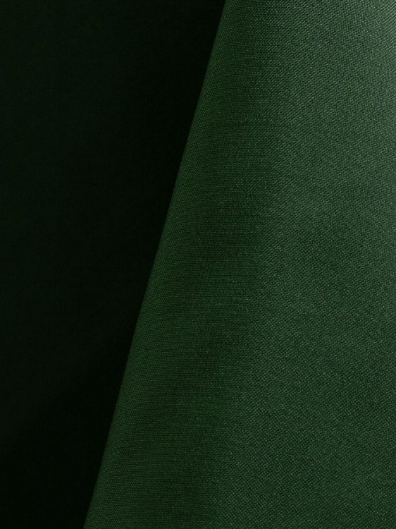Forest Green 108 Round Polyester Linen