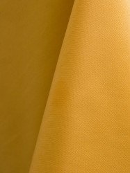Gold 90x156 Skirtless Banquet Polyester Linen