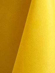Lemon 90x156 Skirtless Banquet Polyester Linen