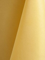 Maize 120 Round Polyester Linen