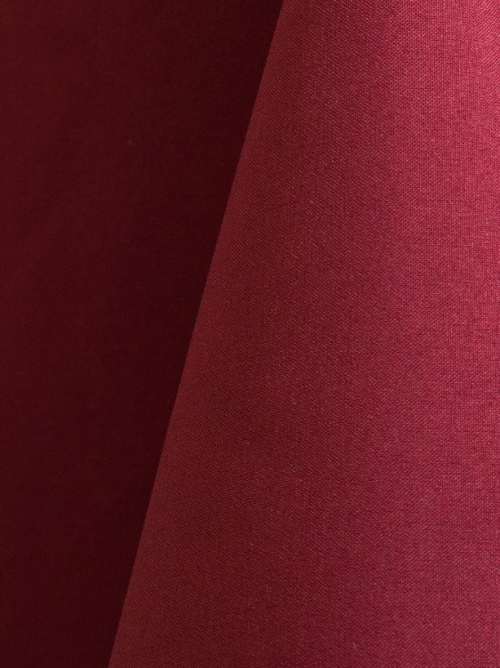 Ruby 120 Round Polyester Linen