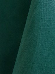 Teal 90 Round Polyester Linen