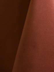 Terra Cotta 108x156 Skirtless Banquet Polyester Linen