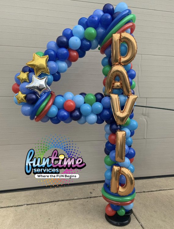 Balloon Decor - Letters and Numbers