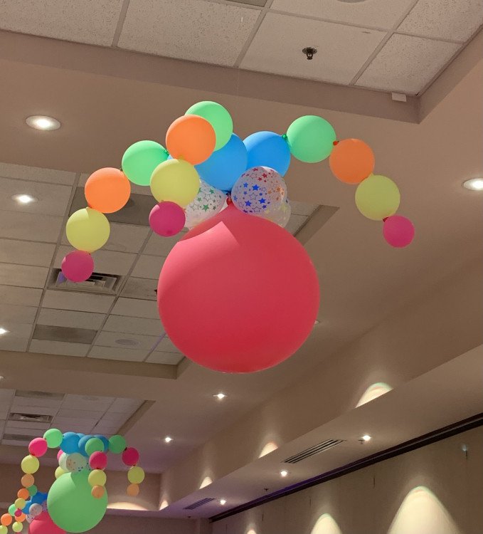 Balloon Decor - Cieling