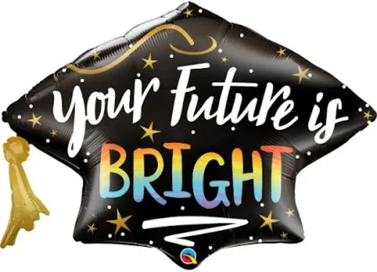 Your Future is Bright Microfoil Balloon