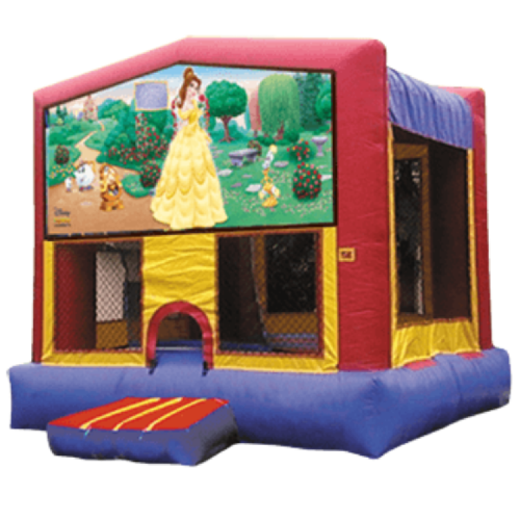 Disney Beauty And The Beast Bounce House Disney Beauty And The Beast Bounce House
