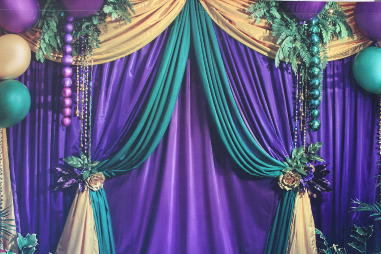 Mardi Gras Backdrop Mardi Gras Backdrop