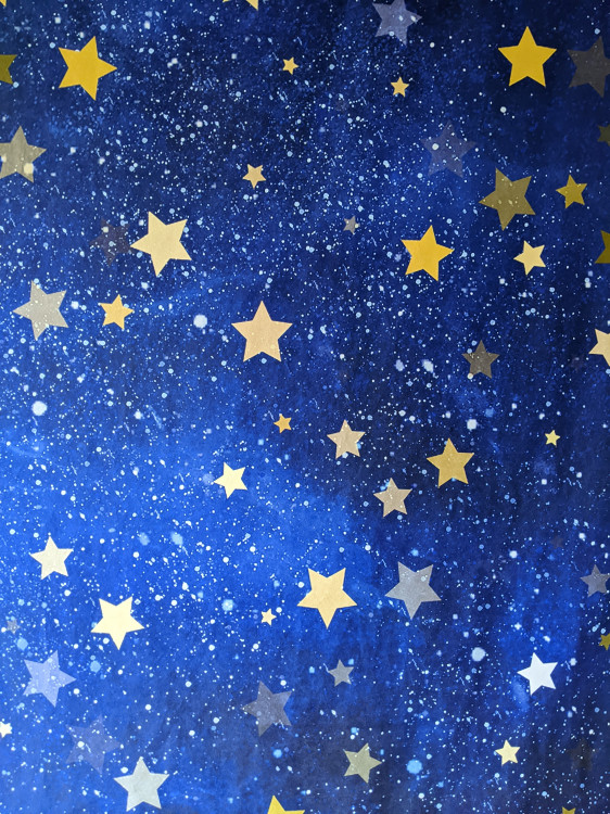Blue Stary Sky Backdrop Blue Stary Sky Backdrop