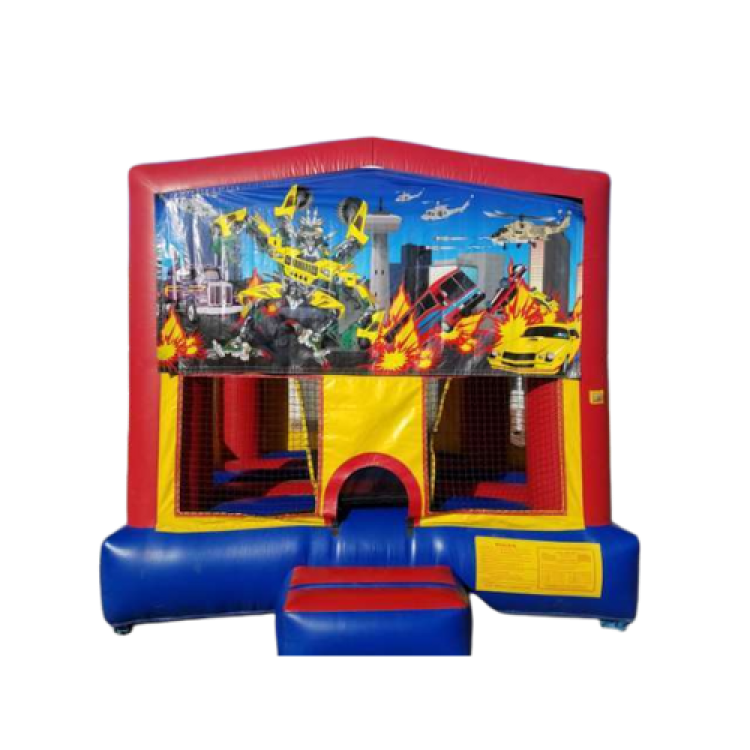 Transforming Cars Bounce house Transforming Cars Bounce house