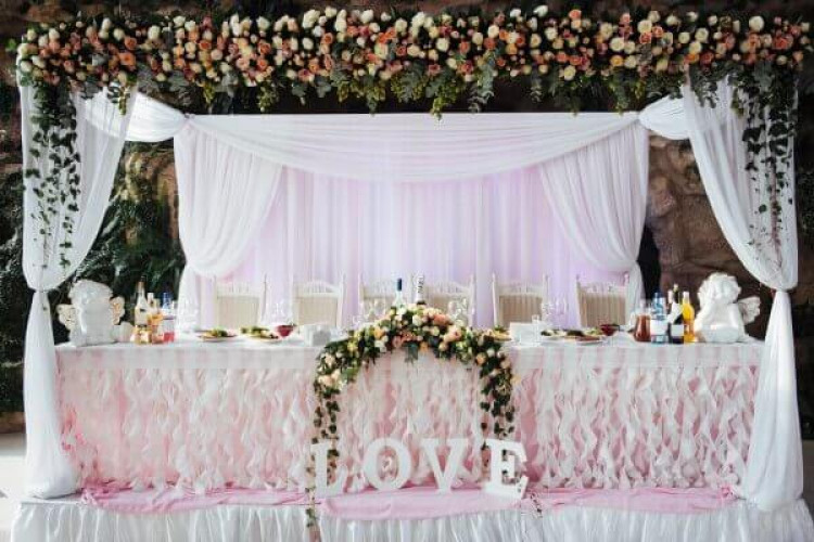 Spiral Table Skirts
