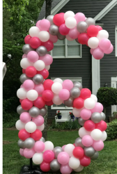 Large Framed Number/Letter Basic Balloon Sculpture Large Framed Number/Letter Basic Balloon Sculpture