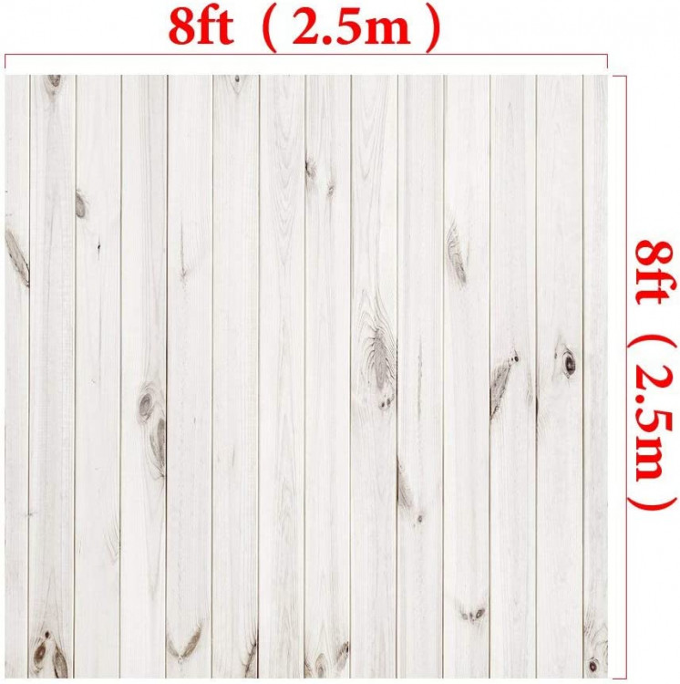 Whitewashed Wood Backdrop