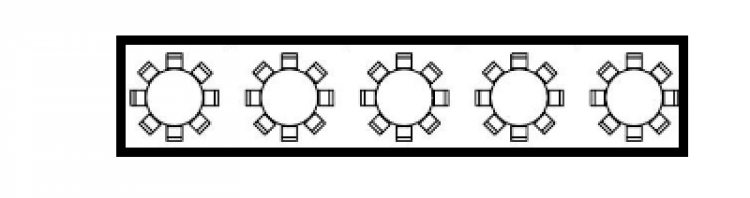 10x50 Tent w/ Seating Options 10x50 Tent w/ Seating Options