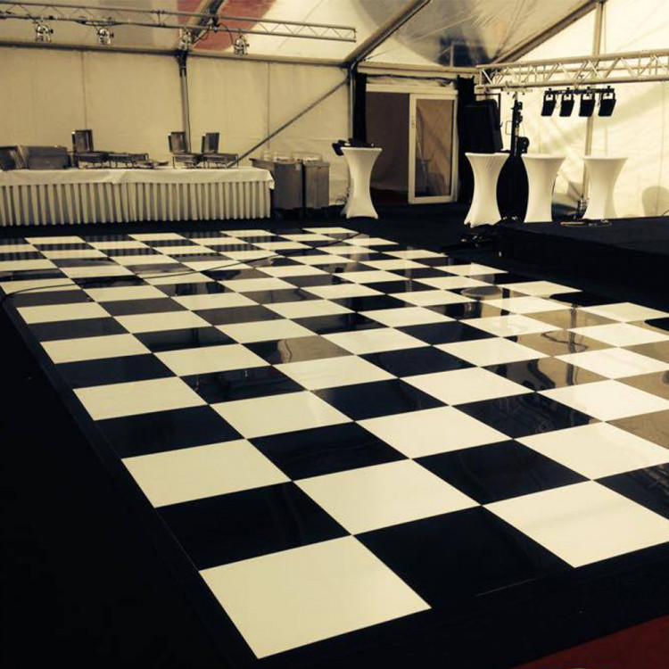 Black and White Dance Floors Black and White Dance Floors