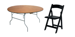 Black Garden Chair & 60 in Round Table Seating Package Black Garden Chair & 60 in Round Table Seating Package