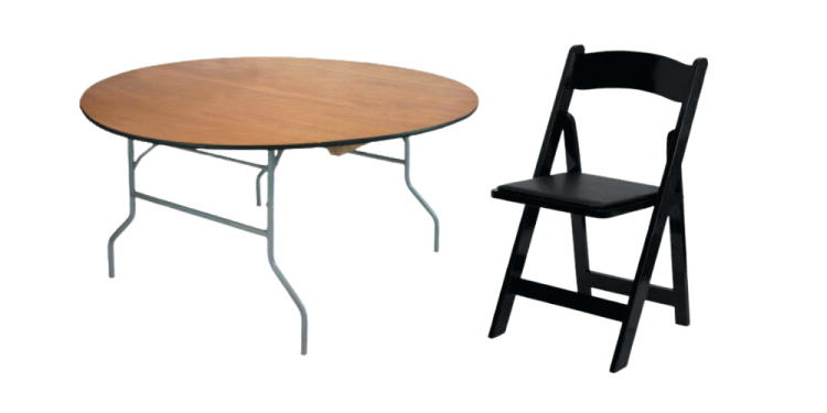 Black Garden Chair & 60 in Round Table Seating Package Black Garden Chair & 60 in Round Table Seating Package
