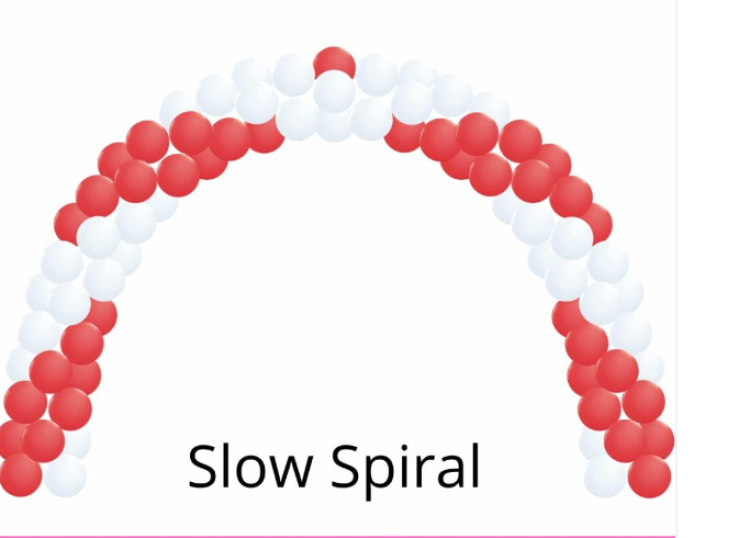 Slow Spiral - 2 Color Slow Spiral - 2 Color