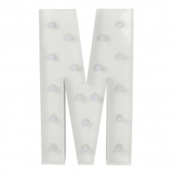 M Letter Lighted Marquee