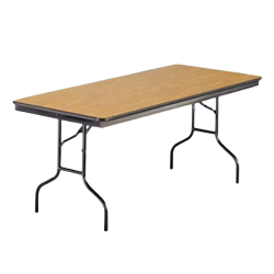 8 ft x 30 in Long Table - Wooden