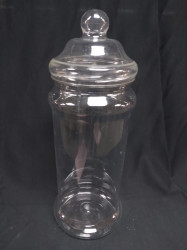 Tall Plastic Candy Jar