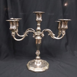 5 Arm Silver Candelabra Stand