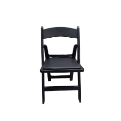 Resin Garden Chair Black