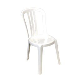 Bistro Chair Miami White Outdoor
