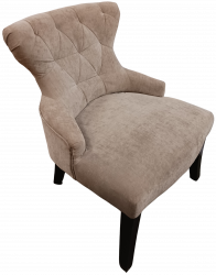 Mushroom Padded Side Chair