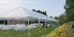 30x50 CLEAR TOP Frame Tent