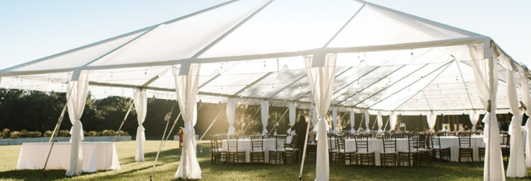 40x60 Clear Top Frame Tent