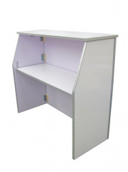 portable20bar20white20rear20420foot 1676424695 4 ft Portable Bar - White